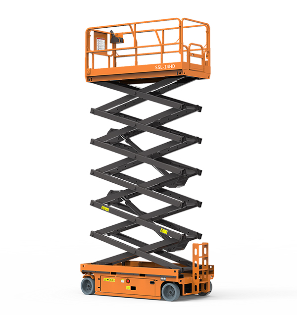 16 METRE AKÜLÜ MAKASLI PLATFORM SSL  14HD