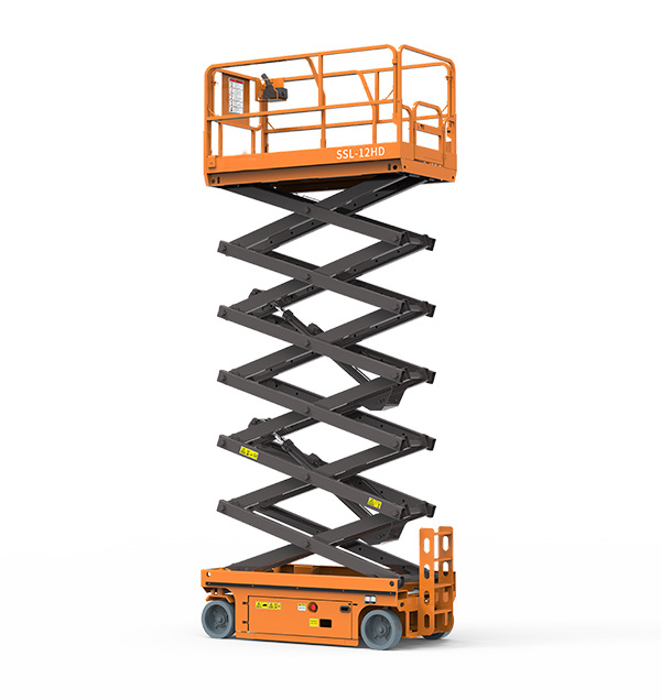 14 METRE AKÜLÜ MAKASLI PLATFORM SSL  12HD