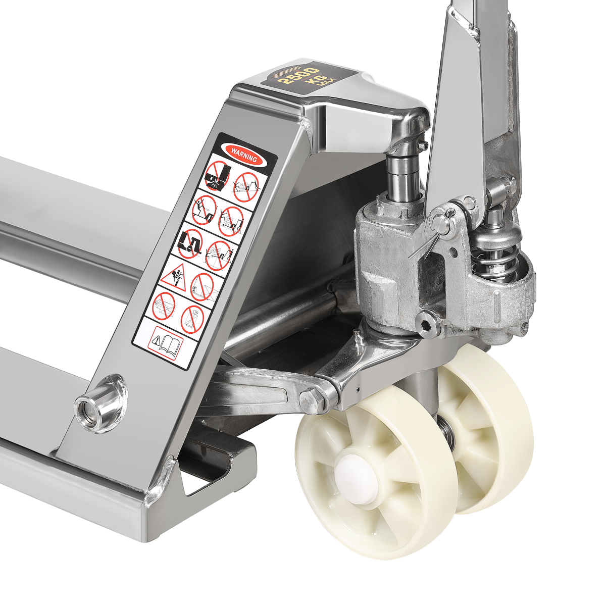 PRO YPT 25P Inox Paslanmaz Transpalet 2.5 Ton